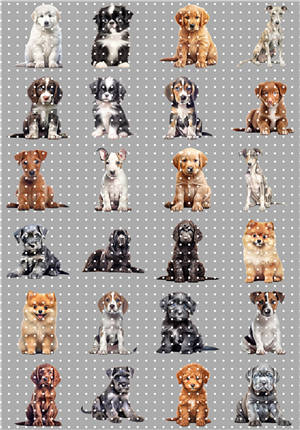 A5 kiss cut-  4434